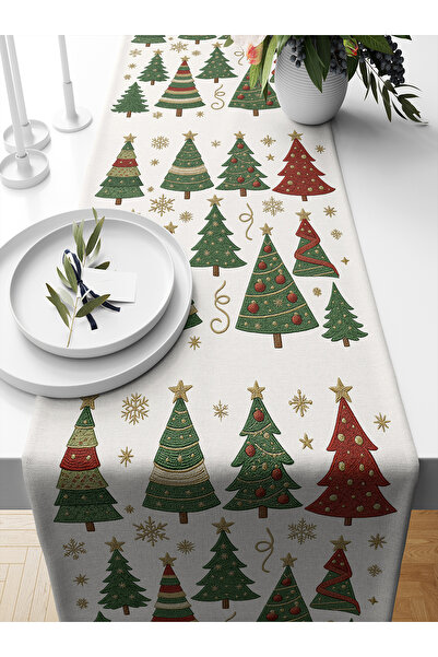 Bertille Home Seria de Anul Nou 140x40 cm Runner imprimat digital (Crăciun)