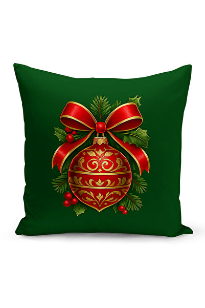 Bertille Home Новогодишна серия Двустранна калъфка за възглавница с цифров пе...