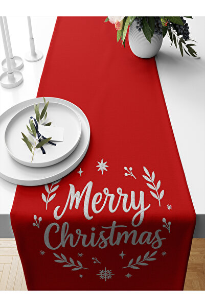 Bertille Home Πρωτοχρονιάτικη σειρά 140x40 cm Digital Printed Runner (Χριστού...