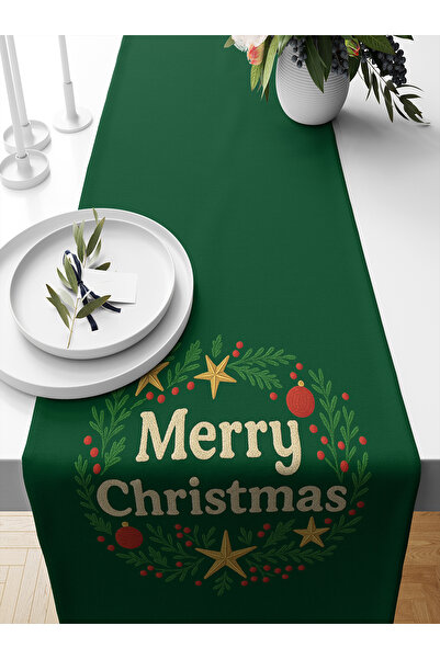 Bertille Home Seria de Anul Nou 140x40 cm Runner imprimat digital (Crăciun)