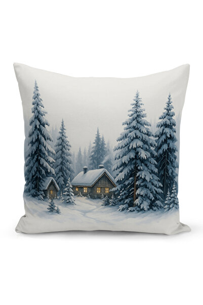 Bertille Home Πρωτοχρονιάτικη Σειρά Διπλής Όψης Ψηφιακή Εκτύπωση Μαξιλαροθήκη...