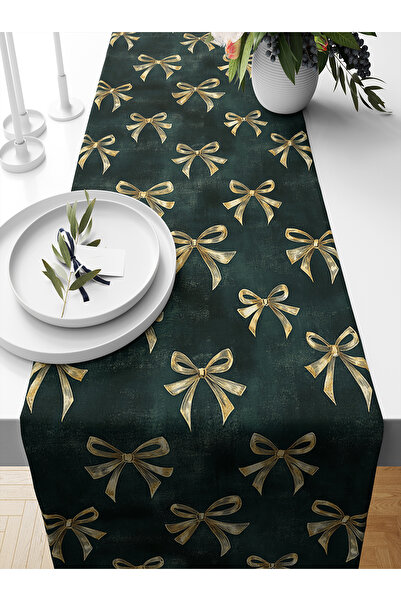 Bertille Home Πρωτοχρονιάτικη σειρά 140x40 cm Digital Printed Runner (Χριστού...