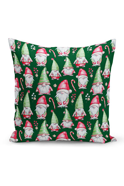Bertille Home Новогодишна серия Двустранна калъфка за възглавница с цифров пе...