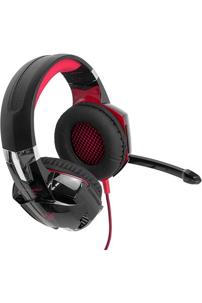 Cushion H سماعة رأس ستيريو G2000 للكمبيوتر الشخصي - حمراء