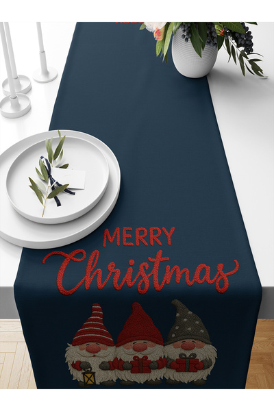 Bertille Home Seria de Anul Nou 140x40 cm Runner imprimat digital (Crăciun)