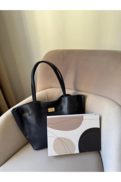 Moda Sekiz Жіноча сумка через плече великого розміру з замком