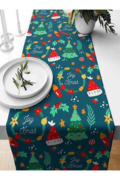 Bertille Home Seria de Anul Nou 140x40 cm Runner imprimat digital (Crăciun)