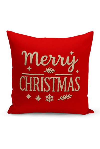 Bertille Home Новогодишна серия Двустранна калъфка за възглавница с цифров пе...