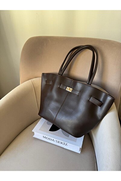 Moda Sekiz حقيبة كتف نسائية يومية كبيرة الحجم موديل كيلت
