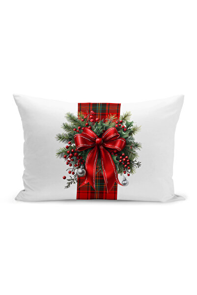 Bertille Home Újévi sorozat kétoldalas digitális nyomtatott párnahuzat (karácsonyi karácsonyi párnahuzat)