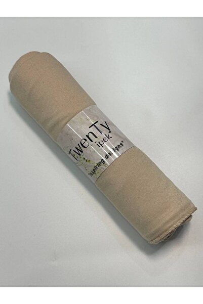 LA SEFA Şal simplu din bumbac pieptănat (calitate superioară)