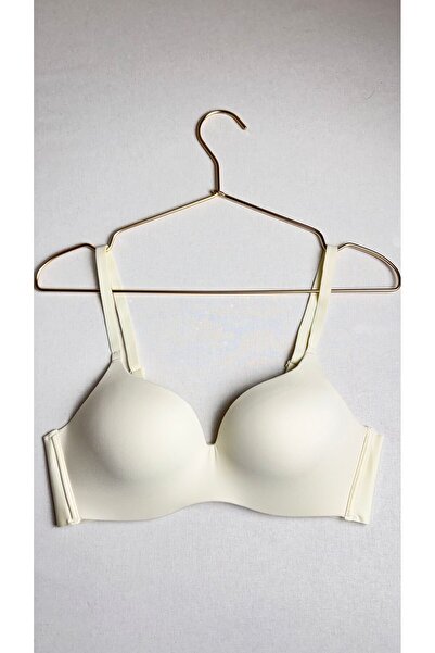 HEROSE Basic Laser Fabric No-Show Padding Bra