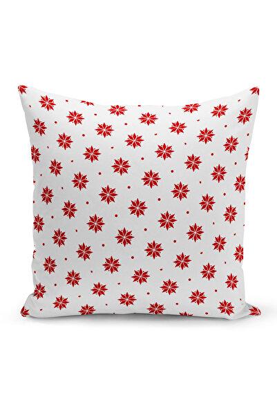 Bertille Home Новогодишна серия Двустранна калъфка за възглавница с цифров пе...