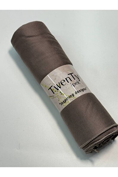 LA SEFA Şal simplu din bumbac pieptănat (calitate superioară)