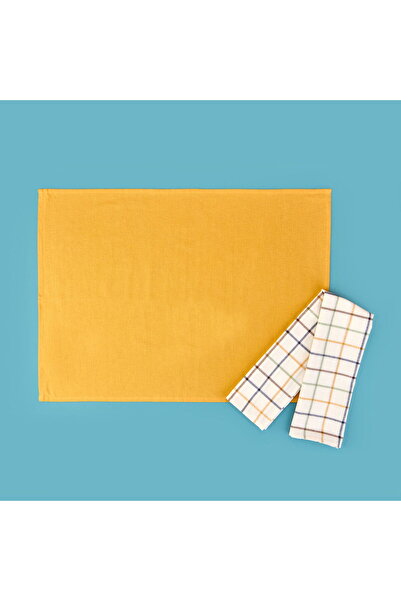 MATMEL Madison 2-Pack Drying Cloth - Ecru / Colored - 50X70 cm