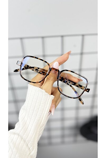 LOOKUP NEW Kare 42 Ekartman Bone Transparent Women Men Unisex Blue Light Protection Screen Glasses Eyewear