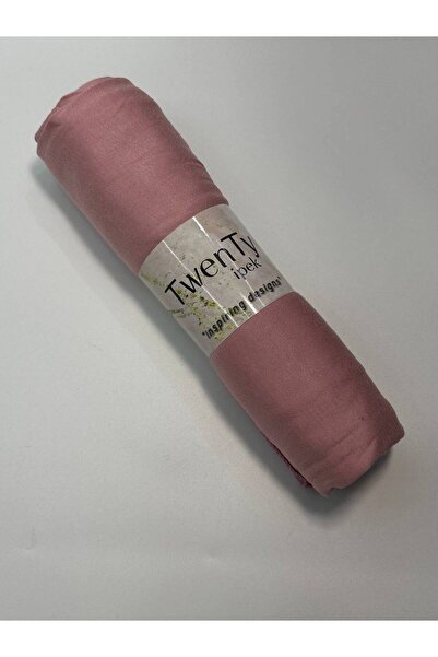 LA SEFA Şal simplu din bumbac pieptănat (calitate superioară)