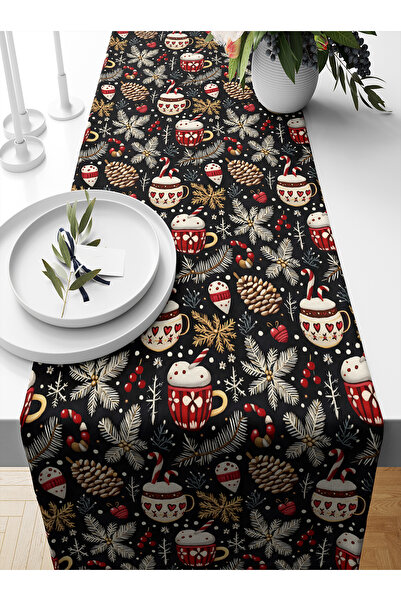 Bertille Home Seria de Anul Nou 140x40 cm Runner imprimat digital (Crăciun)