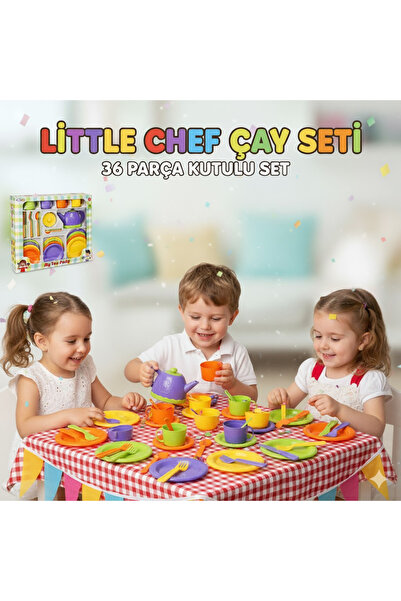 Art Tone LİTTLE CHEF ÇAY SETİ 36 PARÇA KUTULU SET
