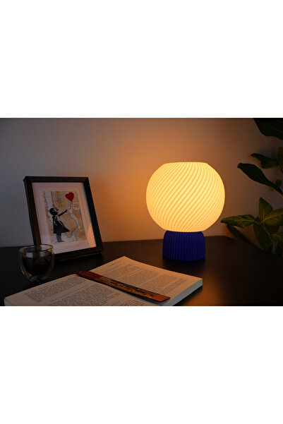 KOÇER AWM أباجورة ومصباح طاولة لومو تويست (يتم تصنيعه باللون المطلوب)