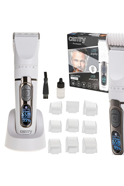 Other CR 2841 Hair Clipper with LCD Display and Charging Stand