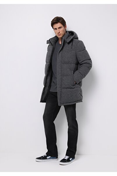 Colin's Regular Fit Erkek Gri Kaban