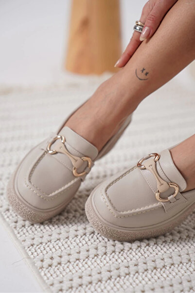 TB Terzi Bey Leona Women's Buckle Casual Shoes