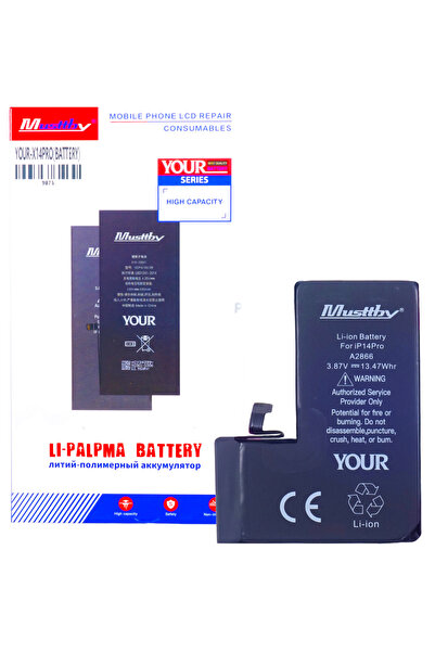 Other Baterie Musttby pentru Apple iPhone 14 Pro 3480mAh Capacitate extinsă