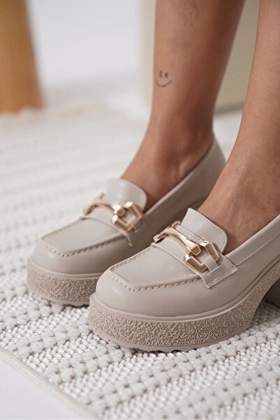 TB Terzi Bey Diana Women's Beige Casual Shoes