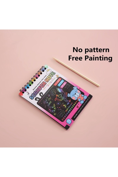 Choice5 مجموعة من 10 قطع من ألعاب الرسم والتلوين للأطفال، مصنوعة من الورق، بت...