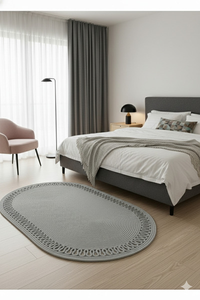 BHR Creative Jute Tricot, Wicker, Front Door Mat, Bathroom Mat, Doormat, Runner, Hallway, Rug