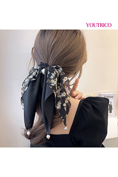 Youtrico زهرة، ربطة رأس طويلة، ليلة الحناء وحفلات العروس - هدية / زفاف / خطوبة