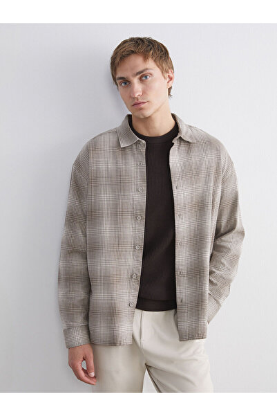 LC Waikiki Vizyon New Season Regular Fit Long Sleeve Plaid Men's Lumberjack Shirt