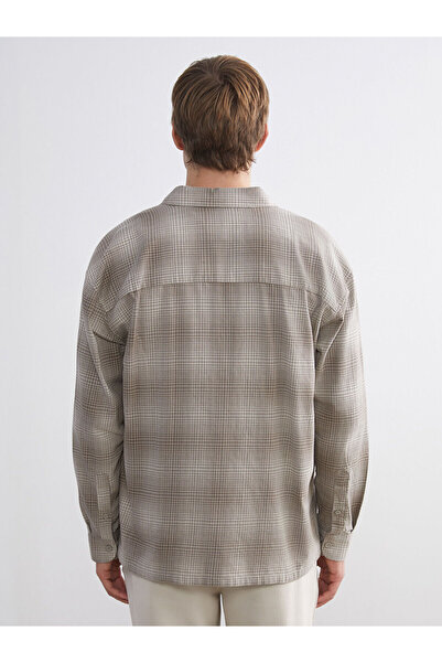 LC Waikiki Vizyon New Season Regular Fit Long Sleeve Plaid Men's Lumberjack Shirt