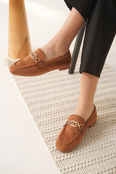 TB Terzi Bey Hera Women's Suede Tan Casual Shoes