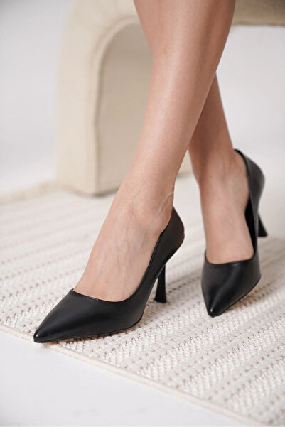 ayakuydur Zelena women's matte black stiletto