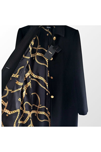 Versace Black Coat for Women