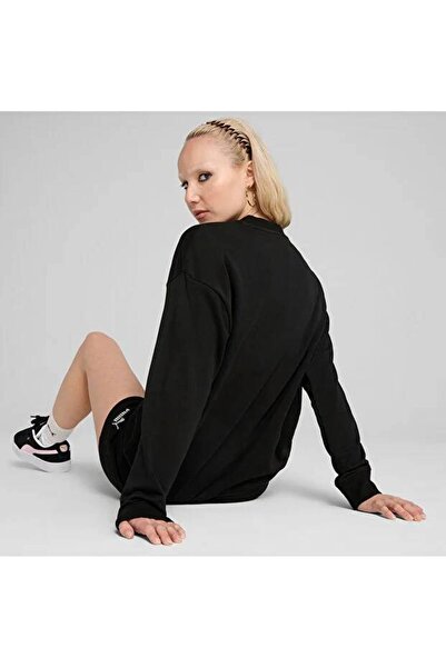 Puma Ess No.1 Лого Релаксирана дамска блуза с качулка 684975-01