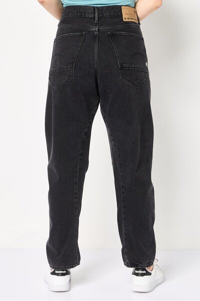 G-STAR RAW Women Boyfriend Fit Solid No Stretch Denim, Black