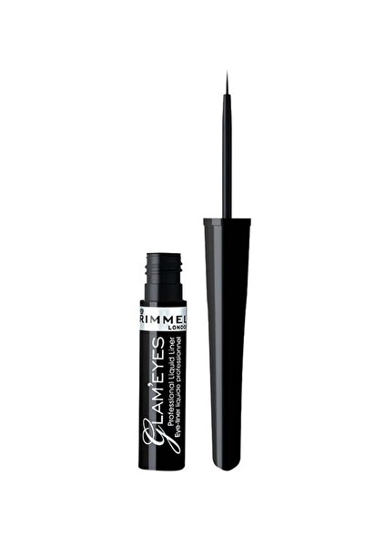 Generic Brand Glam’Eyes Professional Liquid Eyeliner – 01 Black Glamour, 3.5ml