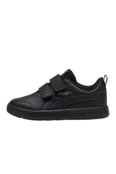 Puma Courtflex V3 V Ps Unisex Children's Black Casual Shoes Unisex Children's...