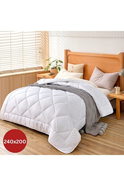 HERZBERG White Duvet 240x200cm Microfiber - HG-267WD