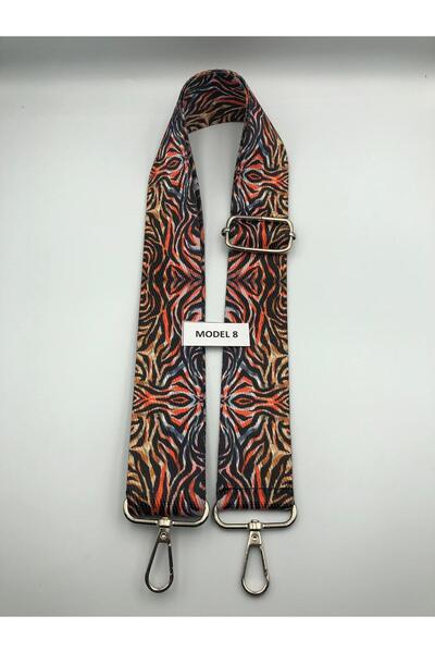 Zeyora Ayarlanabilir Çanta Askısı Çanta Sapı Çanta Aksesuarı 4cm X 120cm Etnik Desen