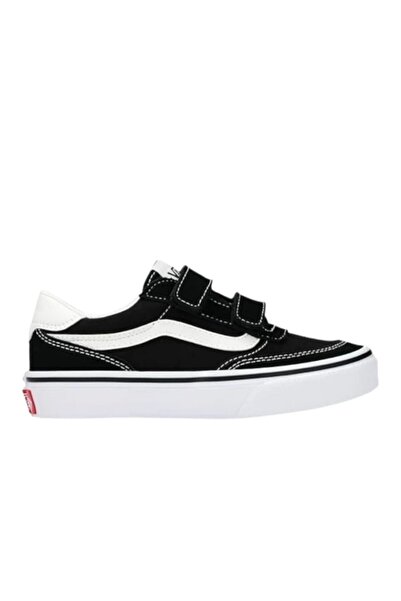 Vans Brooklyn Ls V Black Unisex Kids Sneaker