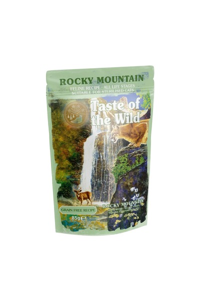 Taste of the Wild Rocky Mountain Chunks In Gravy Grain-Free Wet Cat Food 85G