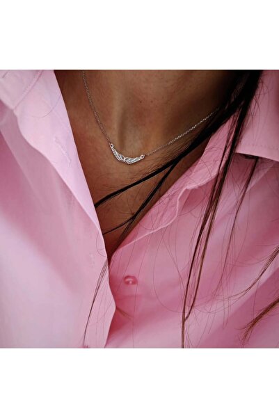 iNGRiKO Lantisor argint 925 cu aripi de inger pentru femei