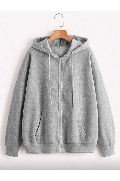 FAVORİST سترة شتوية سميكة بسحاب للجنسين