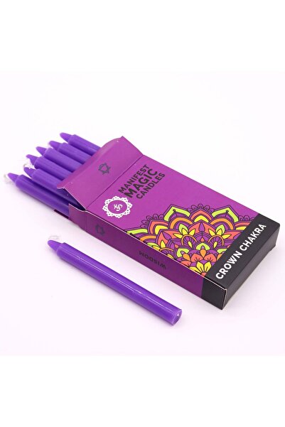 OEM Ritual Candle Manifest MAGIC – Chakra 7 | Divine Connection & Spiritual Expansion