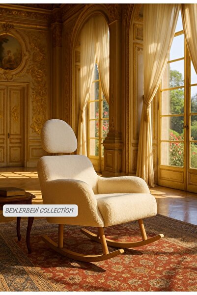 BEYLERBEYİ Ayarlanabilir başlı sallanan koltuk, çay seti tekli koltuk