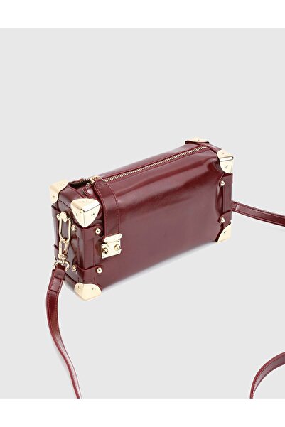 İLVİ Maron Bordo Kadın Omuz Çantası